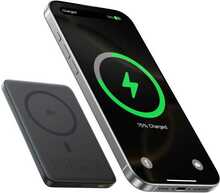 Akupank Baseus AM41 PicoGo 10000 mAh, 27 W, juhtmevaba laadimine, must
