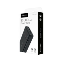Akupank Kruger&Matz 30000 mAh, USB-C, Lightning, micro USB, 2xUSB-A
