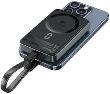 Akupank Acefast M11-10000 30W Qi2 Magnetic Power Bank with MagSafe, must