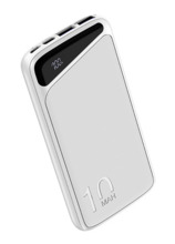 Akupank Navitel PWR10 MX 10000 mAh, valge