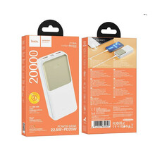 Akupank Hoco J136A Sirui 20000 mAh, 22.5 W + PD 20 W, valge