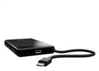 Akupank Trust Fiera 10000 mAh, kaabliga, 2x USB-C, must