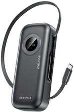 Akupank AWEI PowerBank PA-9 10000 mAh, 22.5 W, must