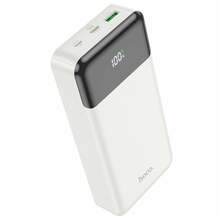 Akupank Hoco J102A 20000 mAh, 20 W, valge
