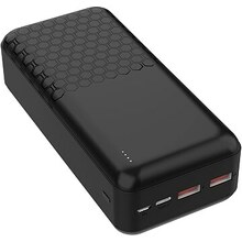 Akupank Platinet PD QC 30000 mAh, must