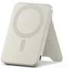 Akupank Satechi Qi2 5K Magnetic Power Bank koos alusega, 5000 mAh, liivakarva