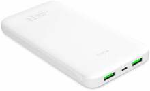 Akupank Puro Fast Charger 10000 mAh, valge