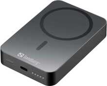 Akupank Sandberg Mag Wireless Powerbank 10000 ALU