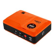 Autokäivitusseade Neo Tools Jumpstarter 14 Ah, 3.5 bar kompressor, taskulamp