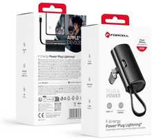 Varutoiteallikas FORCELL F-ENERGY F5K3, 5000 mAh, 20 W, must