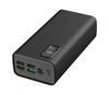 Akupank Platinet PMPB30WQC728B 30000 mAh, must