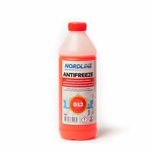 Jahutusvedeliku kontsentraat Nordline G12, 1 kg, punane