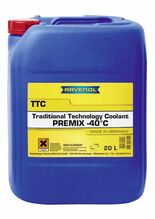 Jahutusvedelik Ravenol RAV TTC C11 READY, G11/G48, 20 L