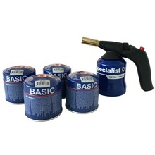 Gaasipõleti Specialist+ koos 4 ballooniga, 190 g