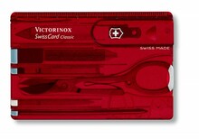 Multifunktsionaalne kaart Victorinox SwissCard Classic 0.7100.T, punane