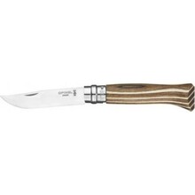 Nuga Opinel Nr.8 Laminated, pruun, roostevabast terasest teraga