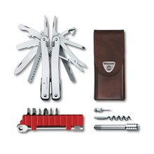 Multitööriist Victorinox Swiss Tool Spirit X Plus Ratchet V-3.02 36.L, roostevaba teras, nahk