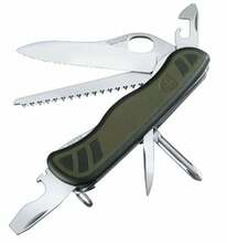 Mitmeotstarbeline nuga Victorinox Swiss Soldiers 0.8461.MWCH, roheline