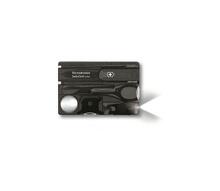 Multifunktsionaalne tööriistakomplekt Victorinox SwissCard Lite 0.7333.T3, must läbipaistev