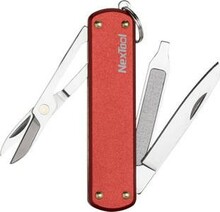 Multifunktsionaalne mini taskunuga Nextool NE0142, punane