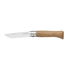Taskunuga Opinel N08, tammepuidust käepide