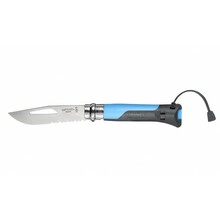 Taskunuga Opinel Outdoor Nr. 8, roostevaba teras, oranž