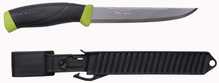 Kalapuhastusnuga Morakniv Fishing Comfort Scaler 150, must/kollane