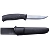 Nuga Morakniv Companion (S) 230440604, must, roostevaba teras