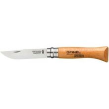 Taskunuga Opinel Nr.6, süsinikteras, pöögipuu