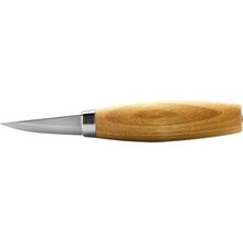 Puidu nikerdusnuga Morakniv 120, 49 mm, pruun
