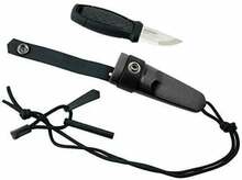 Kaelanuga Morakniv Eldris 12629, must, tulepulgaga