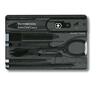 Tööriistakomplekt Victorinox SwissCard Classic 0.7133.T3, must