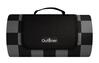 Matkamatt Outliner, 150 x 130 cm, must