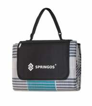 Piknikutekk Springos PM014, 200 x 240 cm, sinine/hall