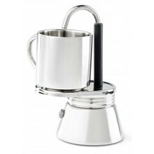Turismikohvikann GSI OUTDOORS Mini Espresso 0.074 L, hõbe
