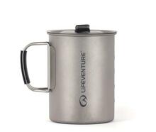 Titaanist pott Lifeventure 800 ml, hall