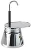 Kohvivalmistaja GSI Mini Espresso 4 Cup Set, teras, hõbe, 0.295 L