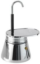 Kohvivalmistaja GSI Mini Espresso 4 Cup Set, teras, hõbe, 0.295 L