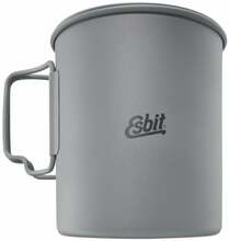 Matkapott Esbit Titanium Pot, hall, 750 ml