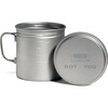 Pott Vargo Titanium Bot, titaan, 0.7 l