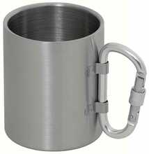 Karabiiniga kruus Foxoutdoor Carabiner, roostevaba teras, 300 ml
