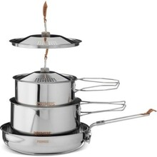Pottide komplekt Primus Campfire Cookset, roostevaba teras, väike