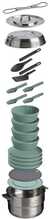 Matkatoiduvalmistuskomplekt Stanley Wildfare Core Full Serve Cookset, 3.78 L, hallikasroheline/tumehall