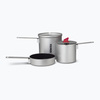 Pottide komplekt Primus Trek Pot Set, 0.6 L + 1 L, hõbe