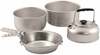 Matkanõude komplekt Easy Camp Adventure Cook Set L, alumiinium, 22 cm, hõbe