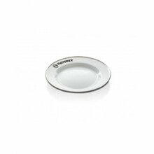 Emaljtaldrikud Petromax 22.5 cm, valged, 2 tk