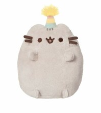 Pehme maskott Daffi Pusheen, sünnipäevamüts, 14 cm
