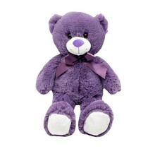 Pehme mänguasi Tulilo Teddy Bear 9297, lilla, 35 cm