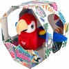 Interaktiivne plüüslind Happy Yappers Red Macaw, 9594, sinine/punane