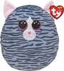 Pehme mänguasi TY Kiki Cat, hall, 22 cm